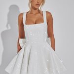 Dorothy Mini Dress - Ivory