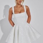 Dorothy Mini Dress - Ivory - Image 6