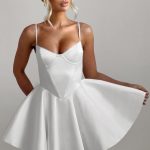 Poppy Mini Dress - Ivory