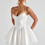 Poppy Mini Dress - Ivory - Image 8
