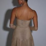 Pixie Mini Dress - Gold Sparkle - Image 13
