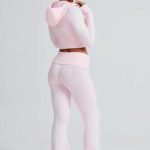 Portia Knit Hoodie - Pink - Image 10