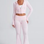 Portia Knit Hoodie - Pink - Image 19