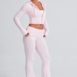 Portia Knit Hoodie - Pink - Image 21