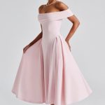 Miranda Midi Dress - Blush - Image 4
