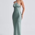 Sinead Maxi Dress - Sage - Image 5