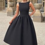Clarabella Midi Dress - Black