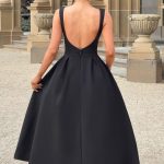 Clarabella Midi Dress - Black - Image 2