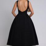 Clarabella Midi Dress - Black - Image 7