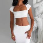 Adorn Maxi Skirt - Ivory - Image 9
