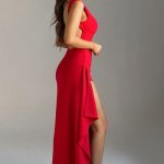 Pandora Maxi Dress - Red - Image 6