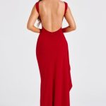 Pandora Maxi Dress - Red - Image 8