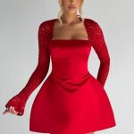 Sadie Mini Dress - Red