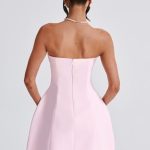 Asha Mini Dress - Blush - Image 2