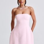 Asha Mini Dress - Blush - Image 6