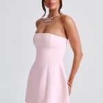 Asha Mini Dress - Blush - Image 7