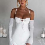 Fiona Mini Dress - Ivory