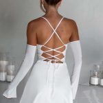 Fiona Mini Dress - Ivory - Image 2