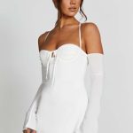 Fiona Mini Dress - Ivory - Image 5