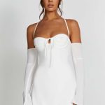 Fiona Mini Dress - Ivory - Image 6