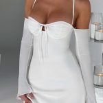 Fiona Mini Dress - Ivory - Image 11