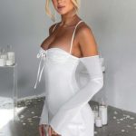 Fiona Mini Dress - Ivory - Image 17