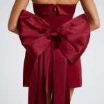 Barbara Mini Dress - Wine - Image 7