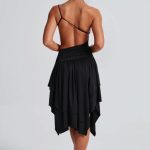 Emeline Midi Dress - Black - Image 4