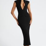 Nellie Midi Dress - Black