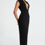 Nellie Midi Dress - Black - Image 3