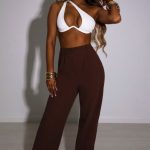 Jadae Pants - Chocolate - Image 5