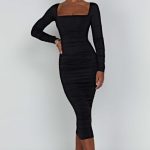 Wren Maxi Dress - Black - Image 12