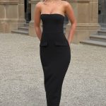 Roxanne Midaxi Dress - Black - Image 2