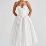 Prim Midi Dress - Ivory - Image 3