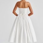 Prim Midi Dress - Ivory - Image 4