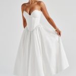 Prim Midi Dress - Ivory - Image 6