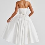 Prim Midi Dress - Ivory - Image 8