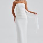 Yulia Maxi Dress - Ivory - Image 7