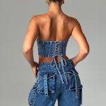 Yasie Corset - Dark Wash - Image 2