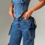 Yasie Corset - Dark Wash - Image 3