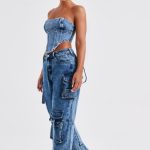 Yasie Corset - Dark Wash - Image 4