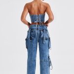 Yasie Corset - Dark Wash - Image 6