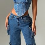 Yasie Corset - Dark Wash - Image 7