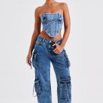 Yasie Corset - Dark Wash - Image 12