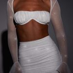 Maisie Crop - Ivory Sparkle
