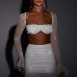 Maisie Crop - Ivory Sparkle - Image 2