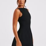 Alana Mini Dress - Black - Image 5