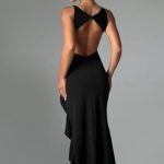 Theadora Maxi Dress - Black - Image 8