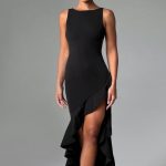 Theadora Maxi Dress - Black - Image 9