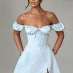 Caitlyn Mini Dress - Blue